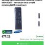Genuine Samsung TV Eco Smart Remote Control - BN59-01432D Image 2