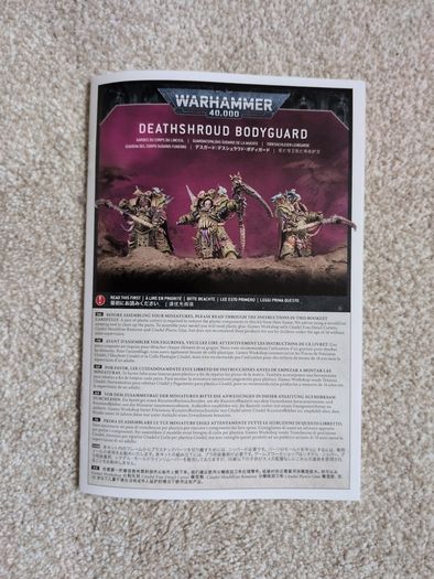 Death Shroud Bodyguard x 3 Warhammer 40k