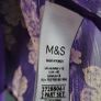 Per Una purple floral boho blouse Sz 12UK Image 7