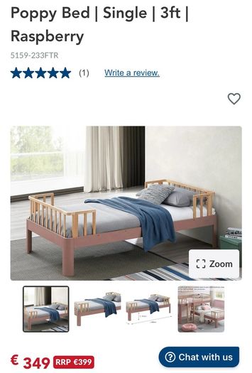 Child's Bed/ Mattress (Barely Used)