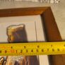 Framed print of holy of a historical or religious  Statue of Christ the King by kind permission of Artisanats des Monasteres de Bethleem Image 2