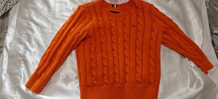 Tommy Hilfiger Orange Kids jumper