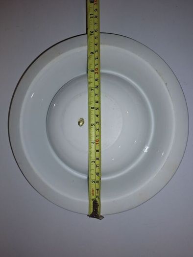 SALE!  Large White Ceramic Bowl for a CAT or a DOG