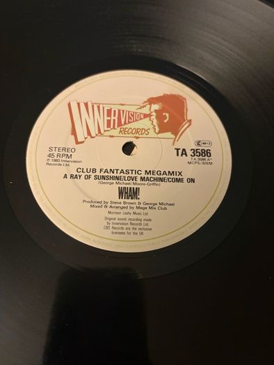 Wham Club Fantastic Megamix Original 1983 George Michael
