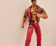 WWE figure - The Rock (The final boss)