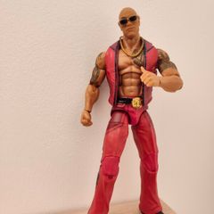 WWE figure - The Rock (The final boss)