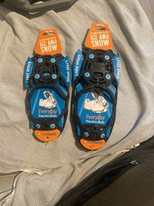 Shoe grip/traction aids