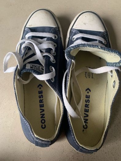 Converse Low Blue