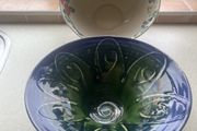 Vintage 2 Large Pottery Bowls as New