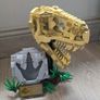 Tyrannosaurus Rex Skull Building Block Model Image 2
