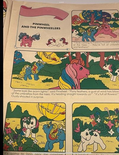 1989 Hasbro  My Little Pony magazine/comic No 120 New Year's Edition