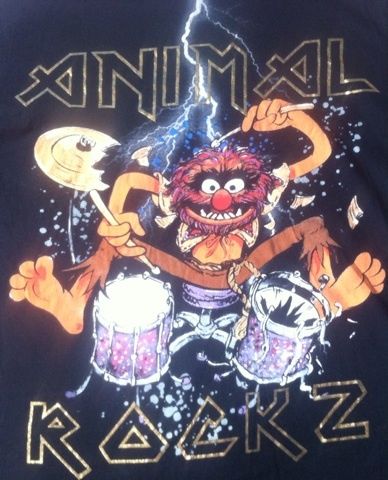 T shirt animal rock SIZE L