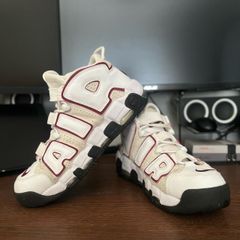 Nike Air More Uptempo White/Burgundy EU45 UK10