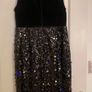 Coast velvet and sequin  dress Image 6