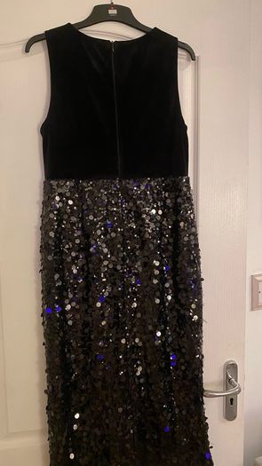 Coast velvet and sequin  dress
