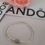 New pandora necklace with sparkling cubic zirconia clasp Image 3