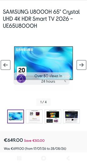 Samsung 65"