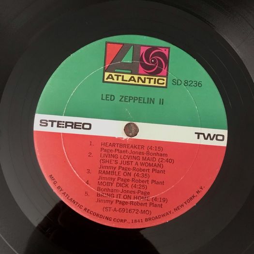 Led Zeppelin II : Original 1969 US pressing [Price Drop]