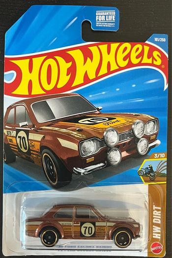 NEW Ford Escort RS1600 Rally Hot Wheels