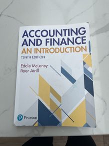 Accounting and Finance Textbook