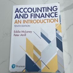 Accounting and Finance Textbook