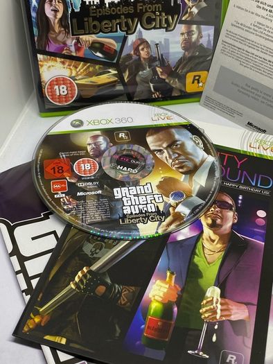 Grand theft Auto liberty City Xbox 360