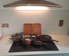 Premium Induction Copper Pots and Pans