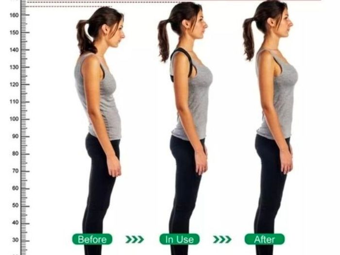 Adjustable Back Shoulder Posture Corrector Belt Clavical Spine Support Reshape Your Body Home Office Sport