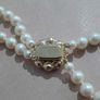 NECKLACE - Pearl - Vintage Double Strand Image 3
