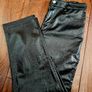 Faux leather trousers Image 8