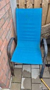 garden chairs x2