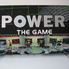 Vintage Spears 1996 Power Strategic War Game Board Complete