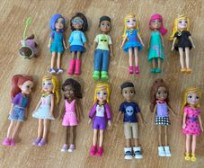 Polly Pocket Dolls, Accessories & Car