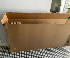large empty box