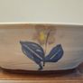 Pottery Bowl with floral pattern Image 2