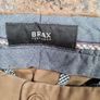 mens BRAX EVANS regular fit trousers chinos jeans stretchy beige denim Size W 40 L regular Image 8