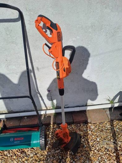 push mower and weed wacker