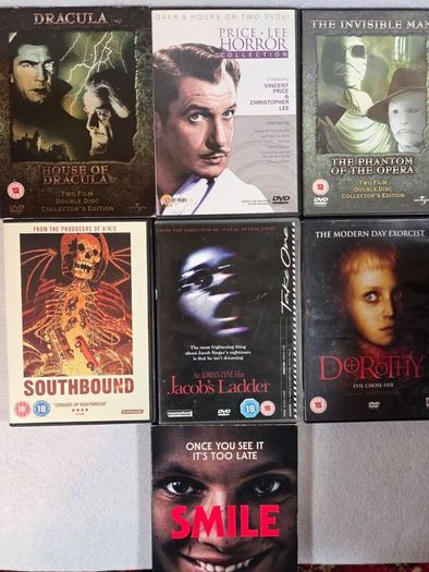 Horror DVD bundle
