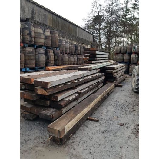 Pitch Pine Beams Raw State
