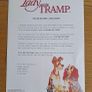 Walt Disneys Lady And The Tramp  Press Kit Image 8