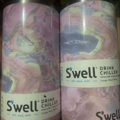 Thermal insulated bottle swell drink cooler beer coke Swell Stainless Steel Chiller Cans and Slim Bottles Triple-Layered Vacuum-Insulated