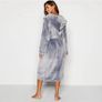 Luxurious grey women's dressing gown by Ted baker Image 2