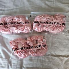 Bun Heatless curl set