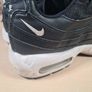 Womens NIKE AIR MAX 95 ESSENTIAL trainers runners black white Size UK 6 EU 40 Image 9