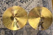 Zildjian 14" K-Custom Dark Hi Hats - Drum Kit Cymbals