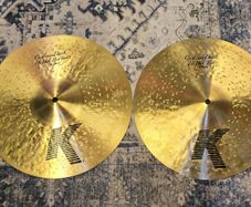 Zildjian 14" K-Custom Dark Hi Hats - Drum Kit Cymbals