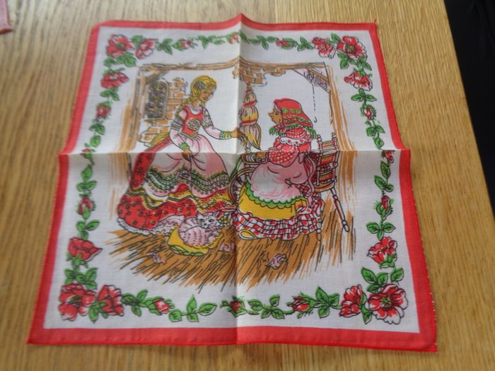 Vintage Childrens Hankerchiefs x 3 for Sale