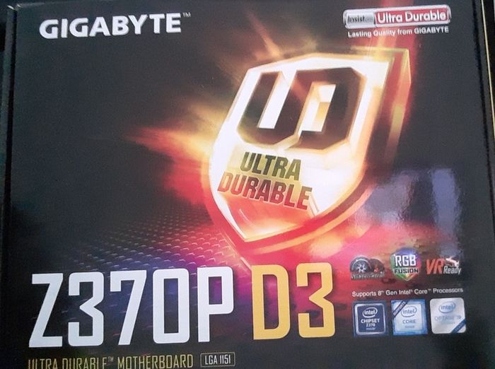 Gigabyte Z370p D3 Motherboard
