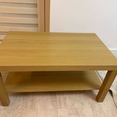 Coffee Table 90x55 cm - Brown Color