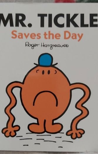 Mr Men book  ; Mr Tickle saves the day (797)